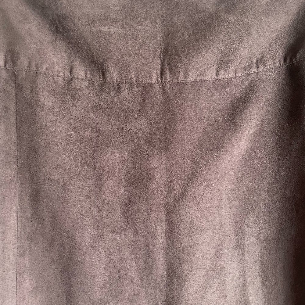 NWOT Nina Leonard Women’s Size 16 Chic Brown Skirt - Picture 6 of 12